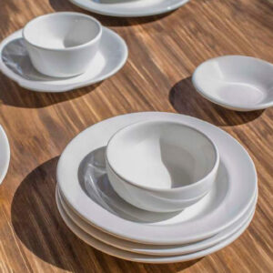 Loza Ánfora Blanco Polar. 4