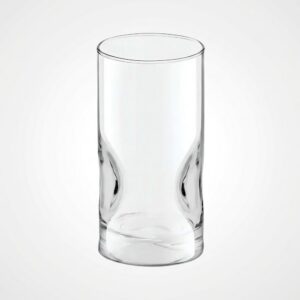 VASO PEDRADA DE VIDRIO AGUA 12.5OZ 370ML CRISA TRANSPARENTE